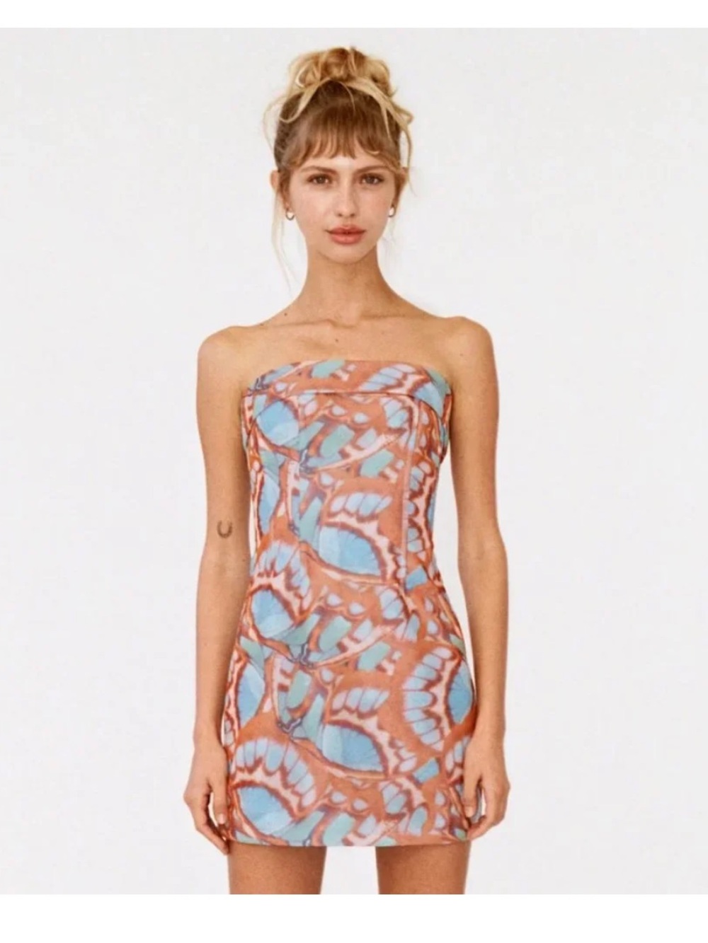 With Jean Chloe Corset Mini Dress